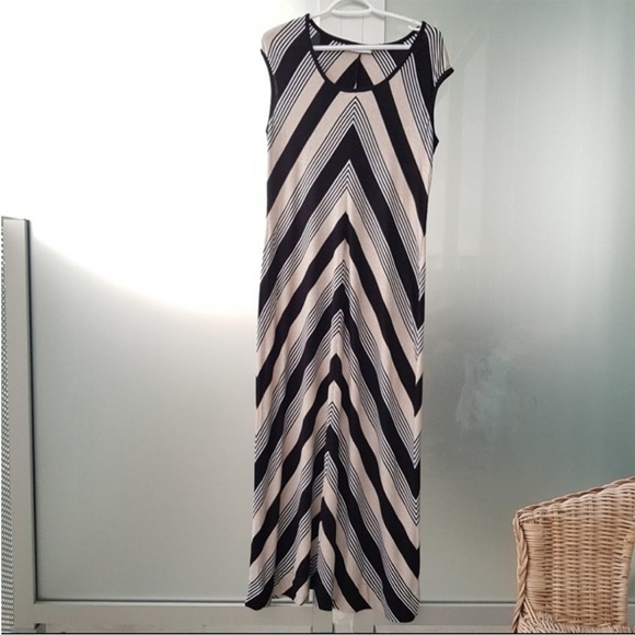 Calvin Klein Chevron Dress - Picture 5 of 7